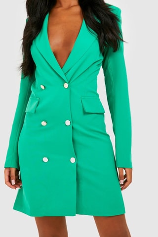 Robe droite - Vert