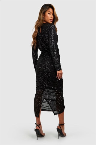 Robe fourreau - Noir