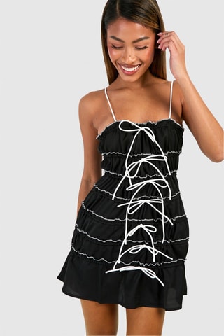 Robe droite - Noir