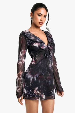Robe droite - Violet