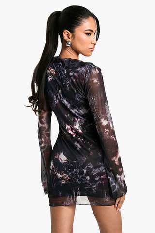 Robe droite - Violet