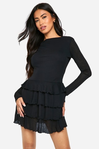 Robe patineuse - Noir