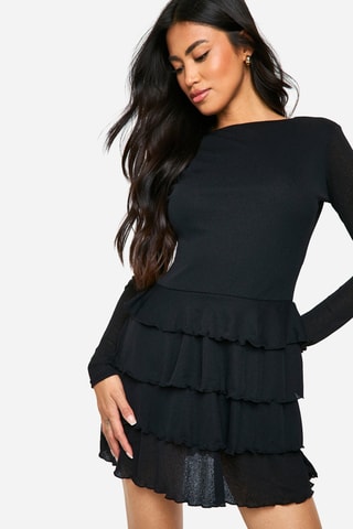 Robe patineuse - Noir