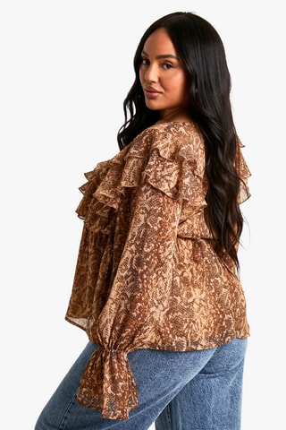 Blouse - Marron