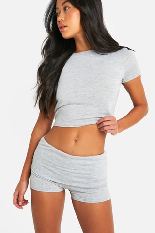 Short - Gris clair chiné
