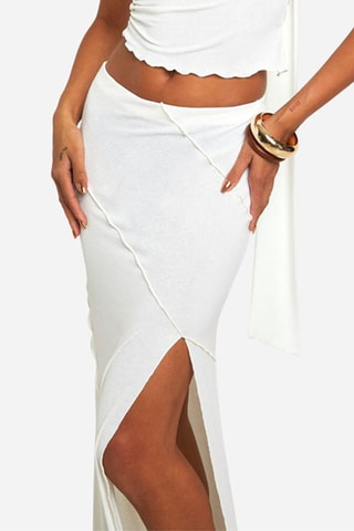 Jupe longue - Blanc