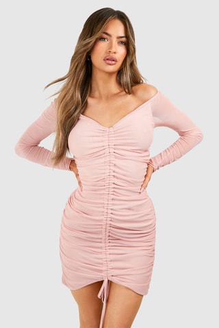 Robe fourreau - Rose