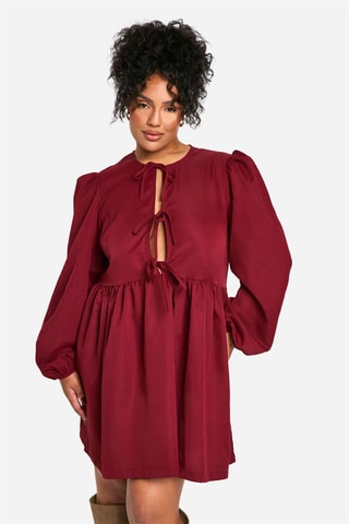 Robe patineuse - Bordeaux