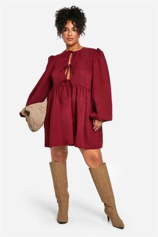 Robe patineuse - Bordeaux
