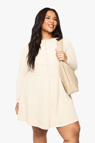 Robe patineuse - Ecru