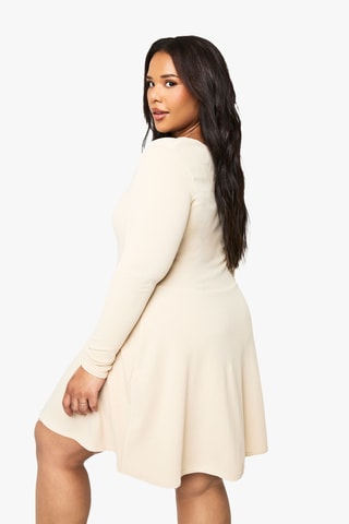 Robe patineuse - Ecru