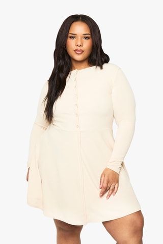Robe patineuse - Ecru