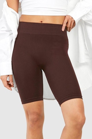 Cycliste taille haute - Marron foncé