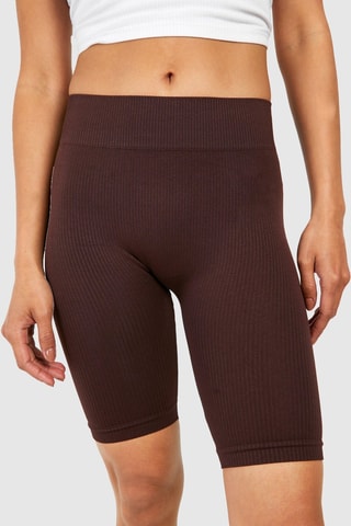 Cycliste taille haute - Marron foncé