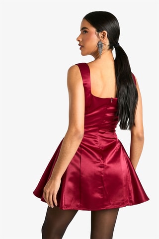 Robe patineuse - Bordeaux