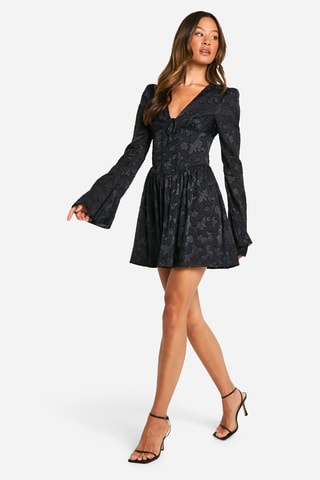 Robe patineuse - Noir