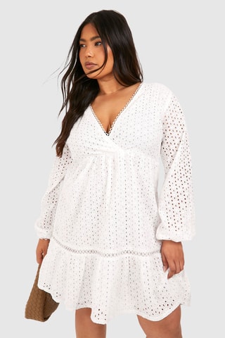 Robe patineuse - Blanc