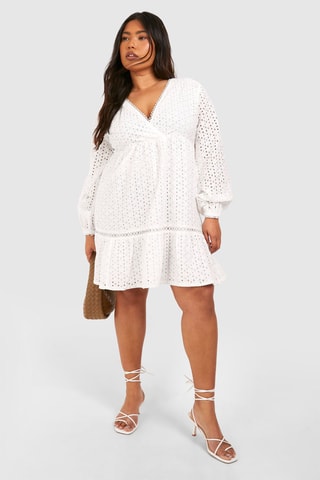Robe patineuse - Blanc
