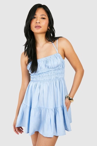 Robe patineuse - Bleu clair