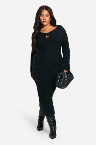 Robe fourreau - Noir