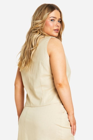 Gilet de costume - Beige