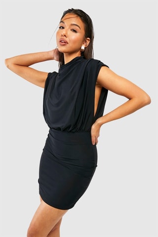 Robe fourreau - Noir