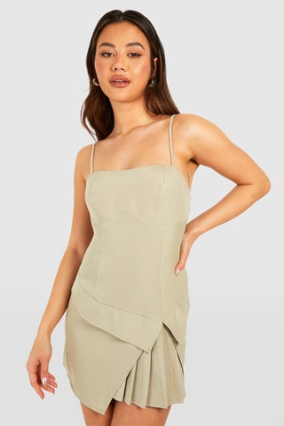 Robe droite - Kaki