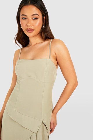 Robe droite - Kaki