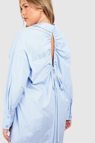 Robe chemise - Ciel