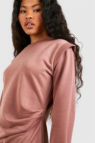 Robe-pull - Marron clair