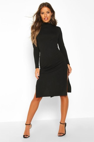 Robe fourreau - Noir