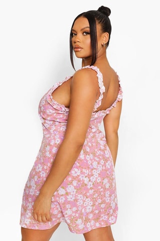Robe chemise - Rose
