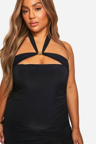 Robe fourreau - Noir