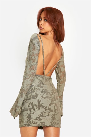 Robe fourreau - Kaki