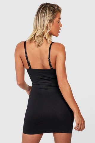 Robe fourreau sculpante - Noir