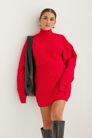 Minijupe - Rouge