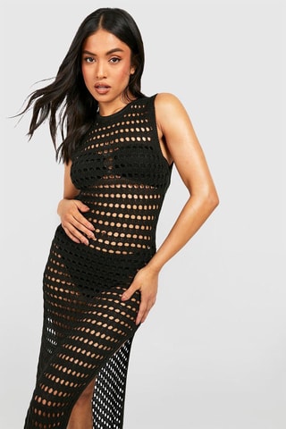 Robe de plage - Noir