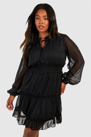 Robe patineuse - Noir