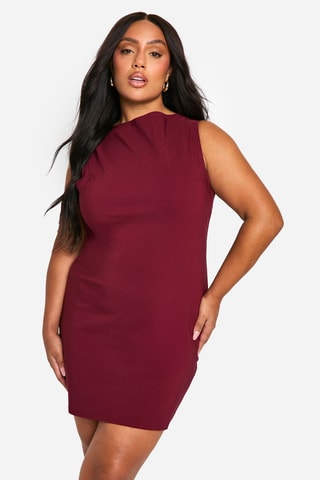 Robe droite - Bordeaux