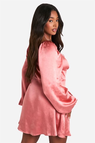 Robe patineuse - Rose poudré