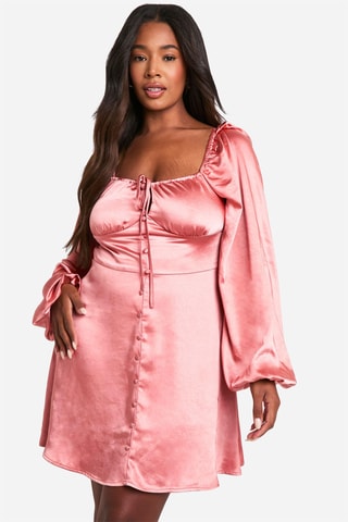 Robe patineuse - Rose poudré