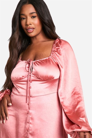 Robe patineuse - Rose poudré