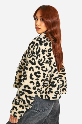 Veste - Beige et noir