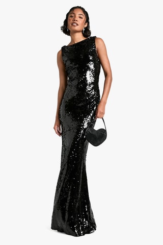 Robe longue - Noir