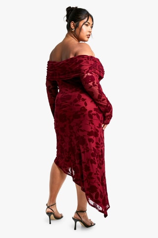 Robe droite - Bordeaux