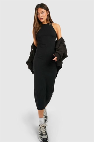 Robe fourreau - Noir