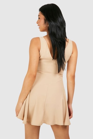 Robe patineuse - Beige