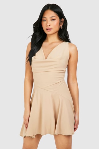Robe patineuse - Beige