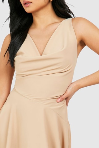 Robe patineuse - Beige