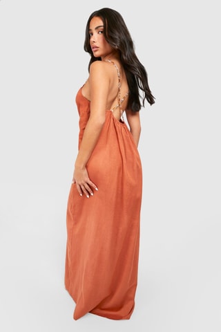Robe de plage - Rouge brique